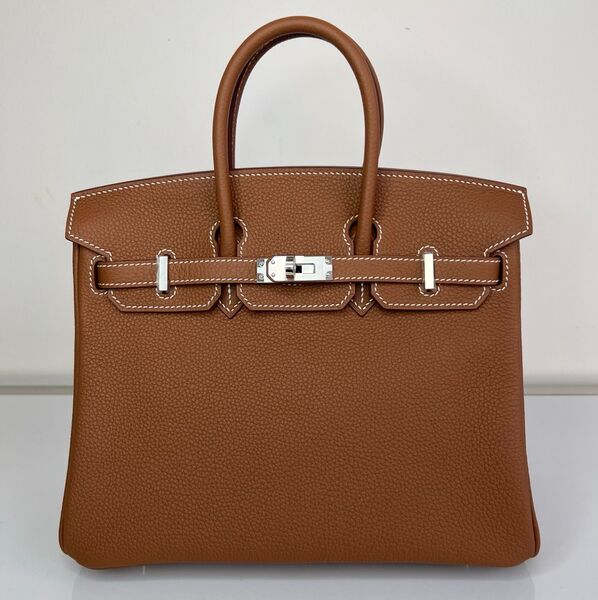 Сумка Hermès Birkin 25 женский кожа 139359