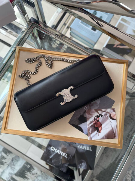 Сумка Celine женский кожа черный 72960-5