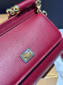 Сумка Dolce & Gabbana женский кожа бордовый 174226-5
