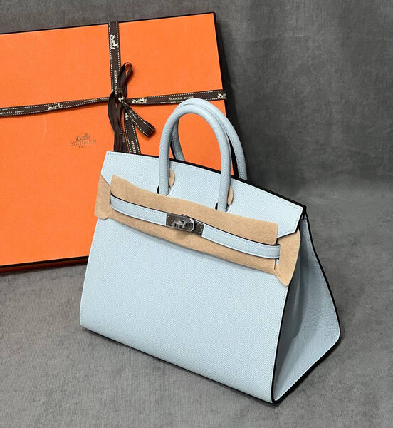 Сумка Hermès Birkin 25 женский кожа 116975-2