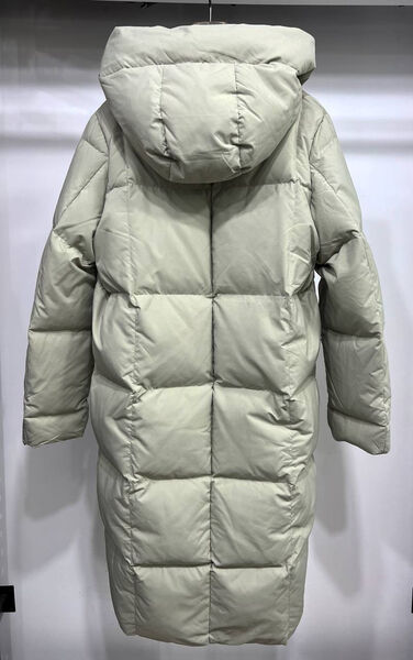 Пуховик Jil Sander женский болотный 129977-2