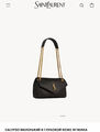 Сумка Saint Laurent женский кожа черный 170613-2