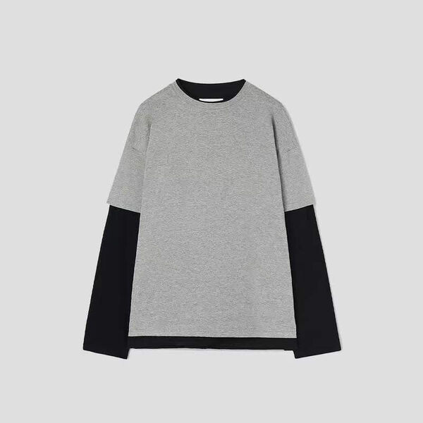 Мужской лонгслив Jil Sander мужской графитовый 132042-3