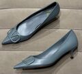 Туфли Valentino женский кожа графитовый 121231-1