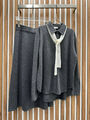 Рубашка Brunello Cucinelli женский графитовый 134049-5