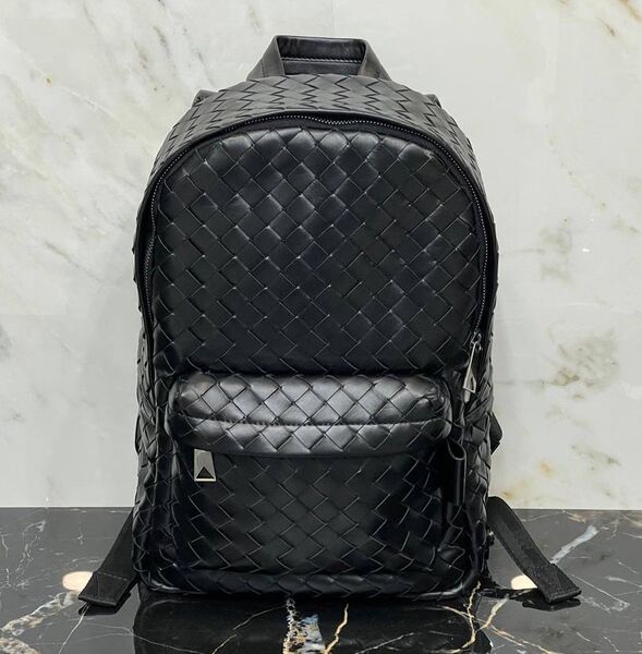 Рюкзак Bottega Veneta женский кожа черный 153763