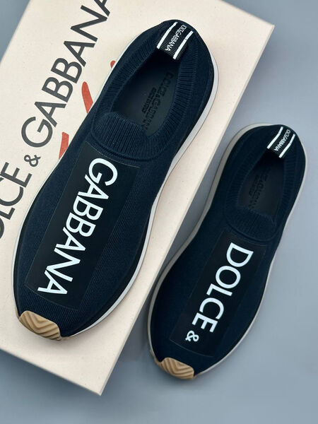 Мужские кроссовки Dolce & Gabbana мужской текстиль черный 190766-5