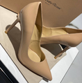 Туфли Gianvito Rossi женский кожа бежевый 80100-1