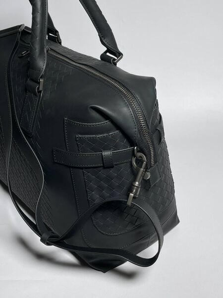 Дорожная сумка Bottega Veneta мужской кожа черный 19106-6