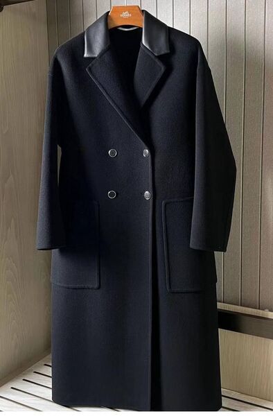 Пальто Hermès женский черный 162522