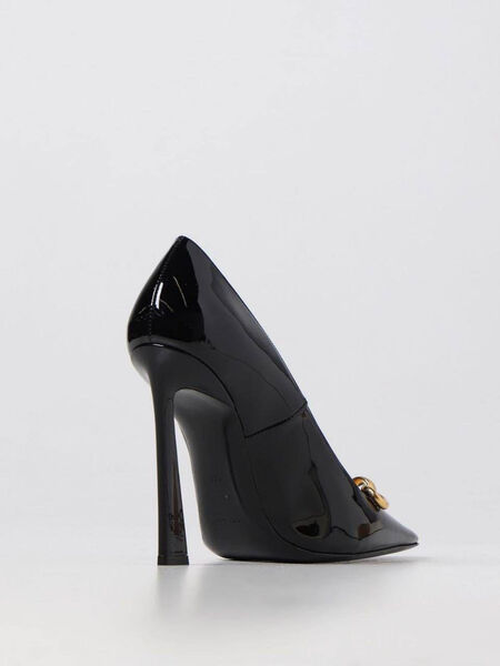 Туфли Saint Laurent женский кожа черный 100485-6