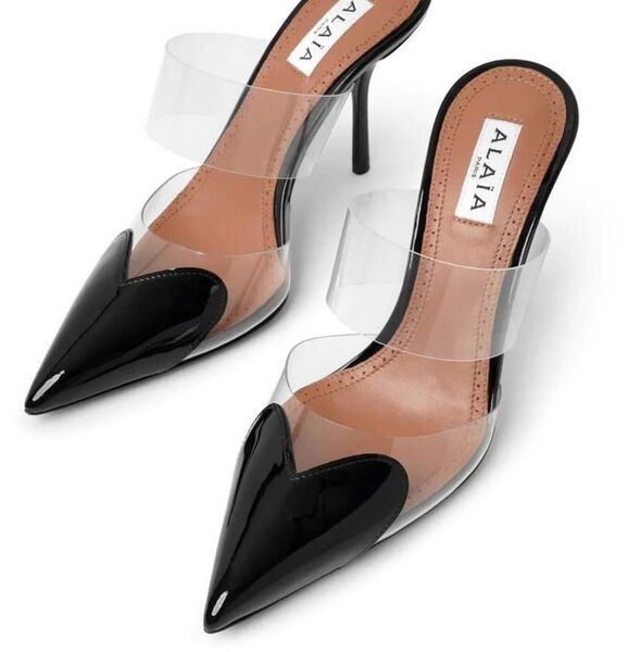 Туфли Alaïa женский кожа черный 117375