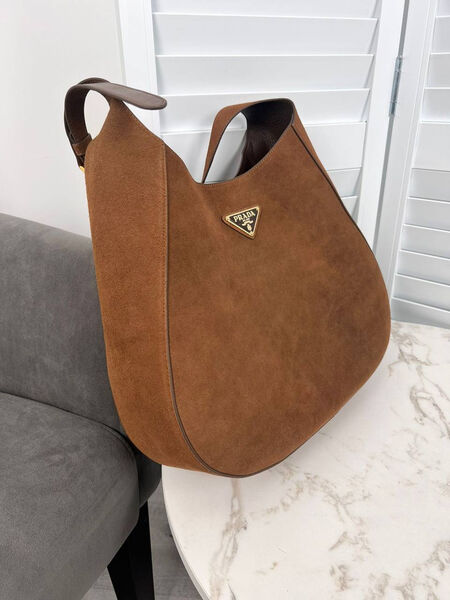 Сумка Prada женский замша 172459-3