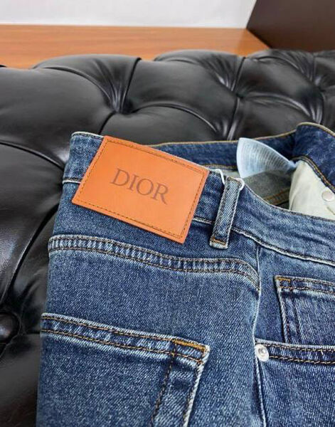 Мужские джинсы Christian Dior мужской джинса синий 143359-6