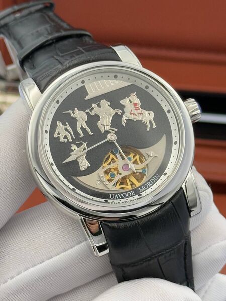 Мужские часы Ulysse Nardin мужской черный v3571871-1-5