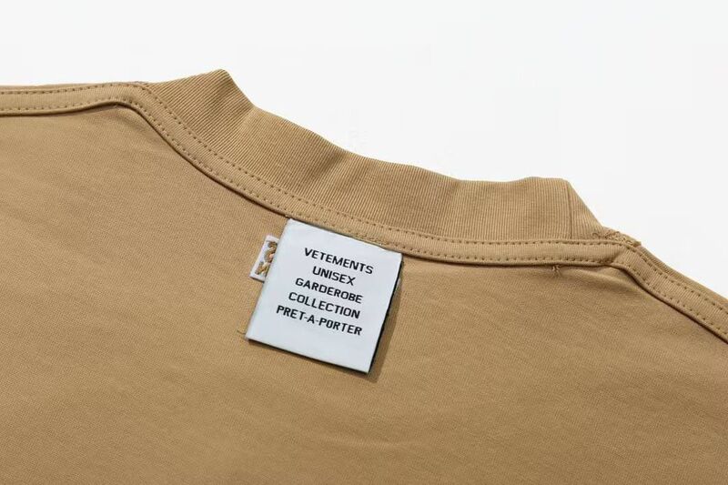 Футболка Vetements женский бежевый v8212718-1-2