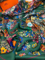 Платок Hermès женский шелк светло-зеленый 164208