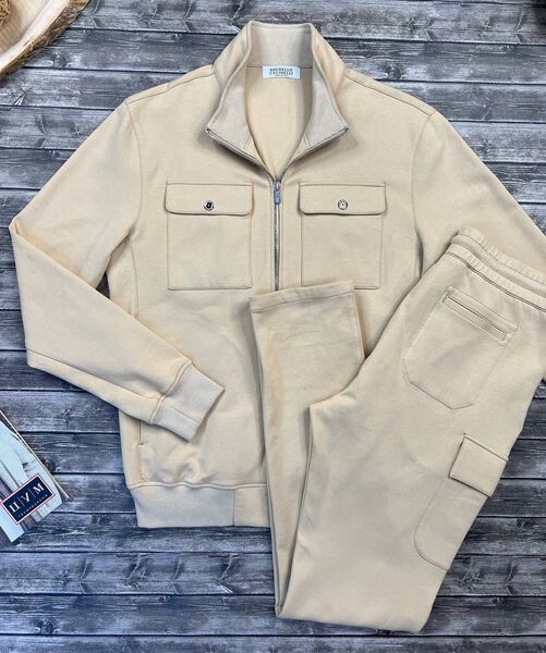 Мужской костюм Brunello Cucinelli мужской бежевый 118230