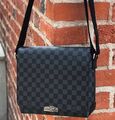 Мужская сумка мессенджер Louis Vuitton мужской канва синий 42933-1