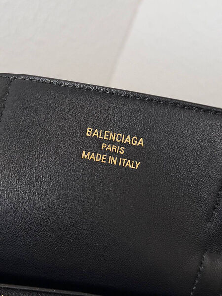 Сумка Balenciaga женский кожа черный 158402-5