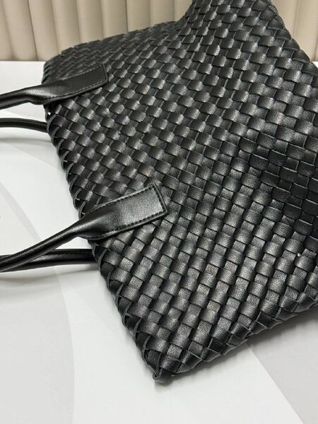 Cумка Bottega Veneta женский кожа черный e7247792-1-4