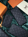 Мужской портмоне Louis Vuitton мужской канва черный 122028-4