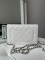 Сумка Chanel Mini женский кожа белый 143089-2