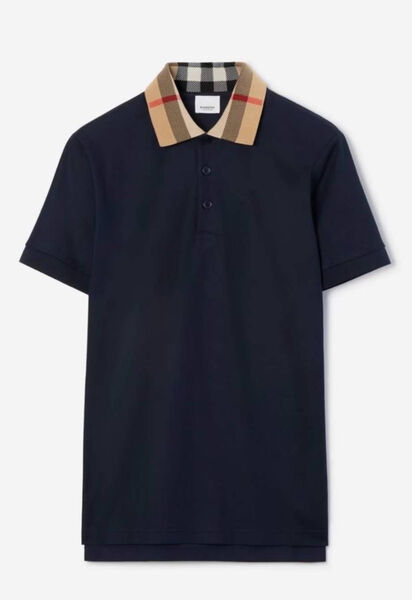 Мужское поло Burberry мужской синий 137141-2