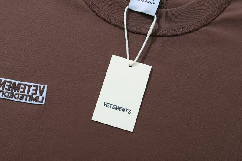 Футболка Vetements женский коричневый k8268378-1-3