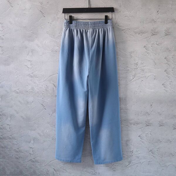 Спортивные брюки (штаны) Balenciaga мужской голубой c2673907-1-3