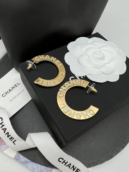 Серьги Chanel бронзовый 176047-3