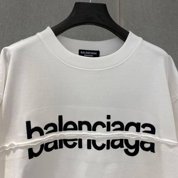 Мужская футболка Balenciaga мужской белый 173412-3