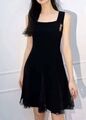 Платье Saint Laurent женский черный 167145-1