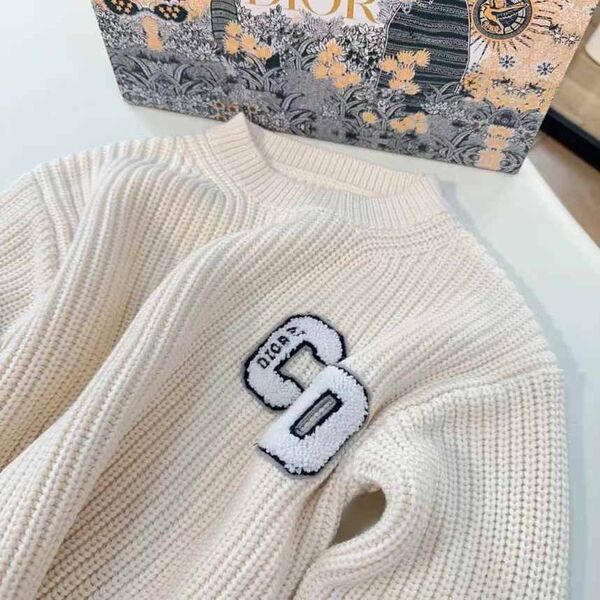 Детский кардиган Christian Dior бежевый 177585-5