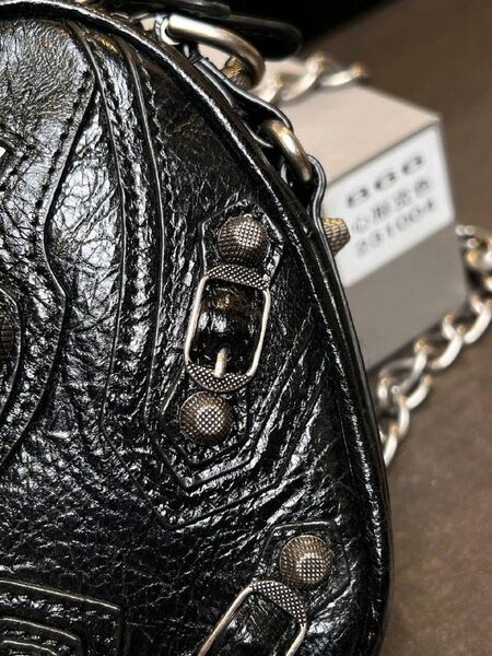 Сумка Balenciaga женский кожа черный k6535572-1-5