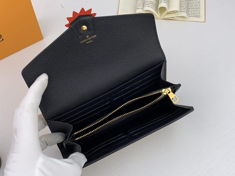 Кошелек Louis Vuitton женский кожа бежевый 31935-3