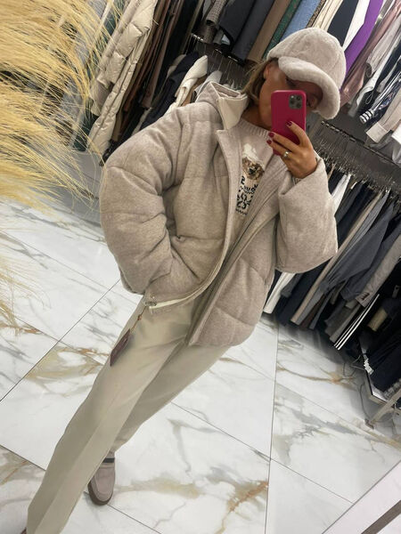 Куртка Loro Piana женский бежевый 129773-2