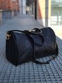 Дорожная сумка Louis Vuitton мужской кожа черный 19214-2