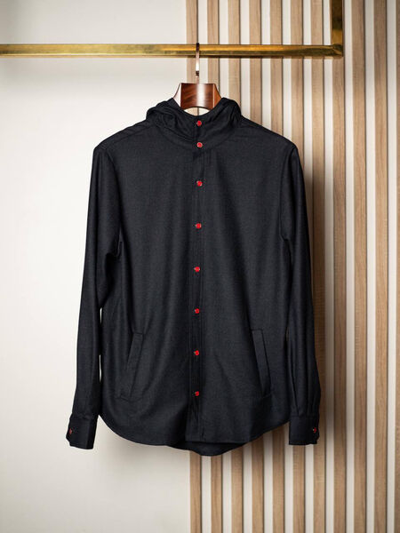 Мужской костюм Kiton мужской черный 173499-2