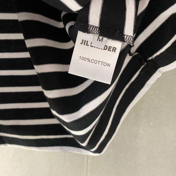 Мужская футболка Jil Sander мужской черный 180702-4