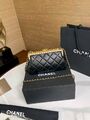 Сумка Chanel женский кожа swift черный,белый b6161084-1