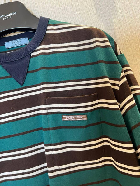 Футболка Prada женский бирюзовый 178658-4