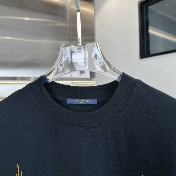 Мужская футболка Louis Vuitton мужской черный a6253537-1-4