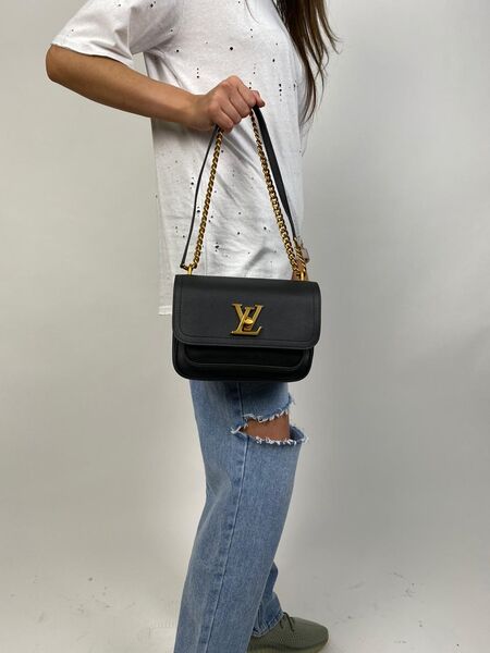 Сумка Louis Vuitton женский кожа черный 76251-3