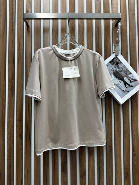 Костюм Brunello Cucinelli женский бежевый 153853-5