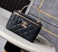 Сумка Chanel женский кожа черный 195079-1