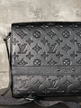 Мужская сумка мессенджер Louis Vuitton мужской кожа черный 92976-2