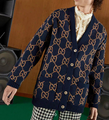 Кардиган двусторонний Gucci женский бежевый 23858-1