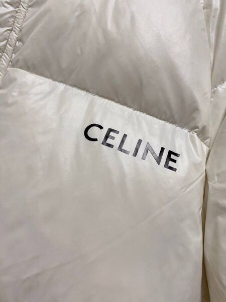 Пуховик Celine женский белый 62484-6