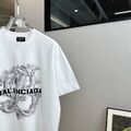 Футболка Balenciaga мужской белый -3